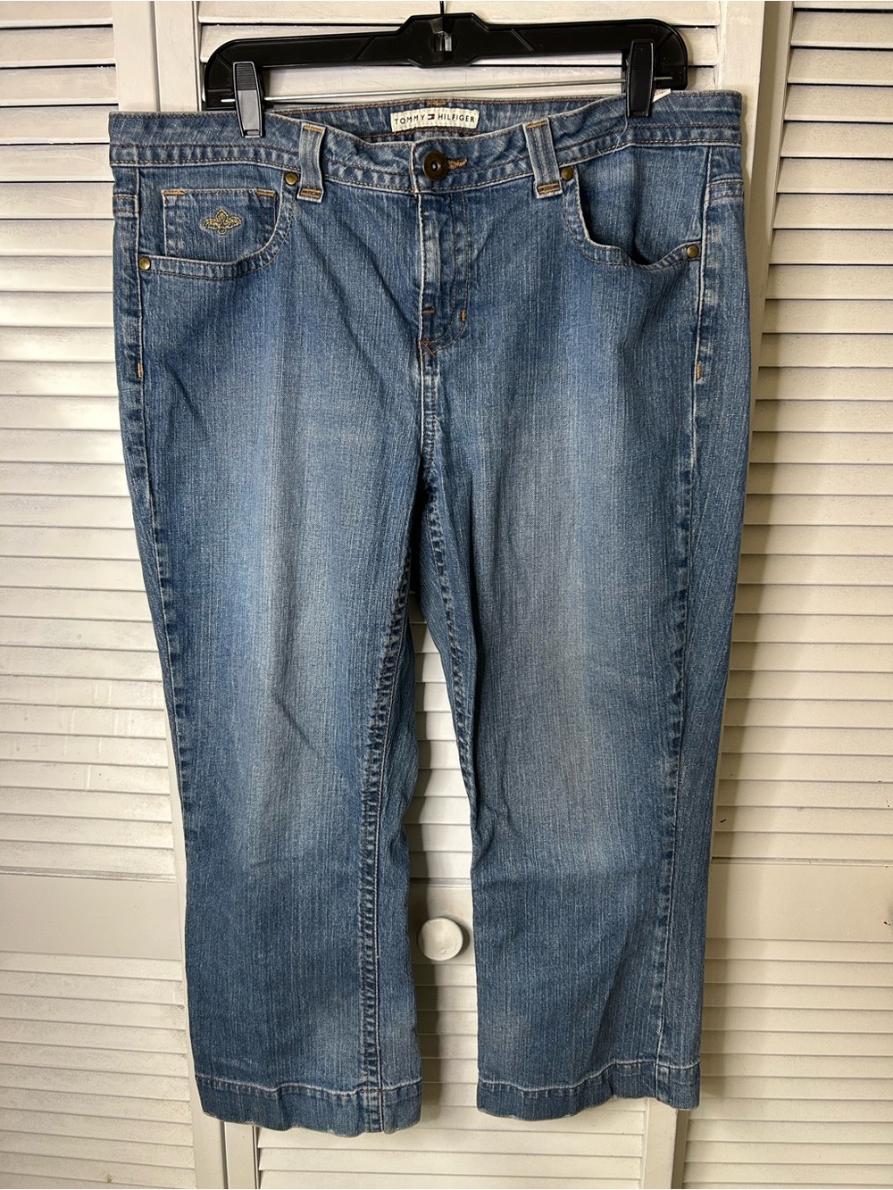 Tommy Hilfiger Light Blue Cropped Jeans